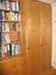 Einbauschrank mit Bcherregal und Hngemappenauszugsschubladen